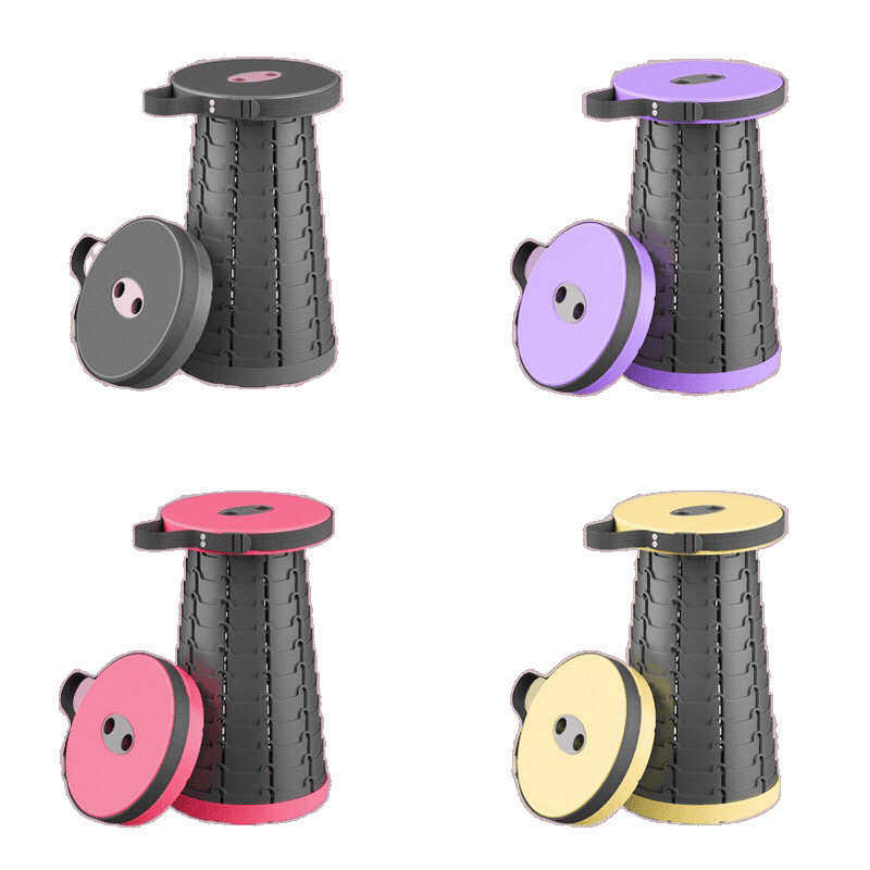 L8A塑料凳野营折叠凳子 户外便携伸缩椅子钓鱼换鞋凳歇脚马扎折叠,户外/登山/野营/旅行用品,钓鱼椅、凳,淘宝优惠券,粉丝福利购,淘宝优惠卷