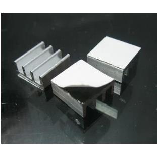 2596/6009 电源模块铝合金散热器 3D打印机IC散热片 带粘性导热胶