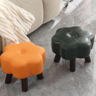 实木小凳子用矮凳小板凳门换鞋 发凳家客厅软包凳子沙凳A668创口意