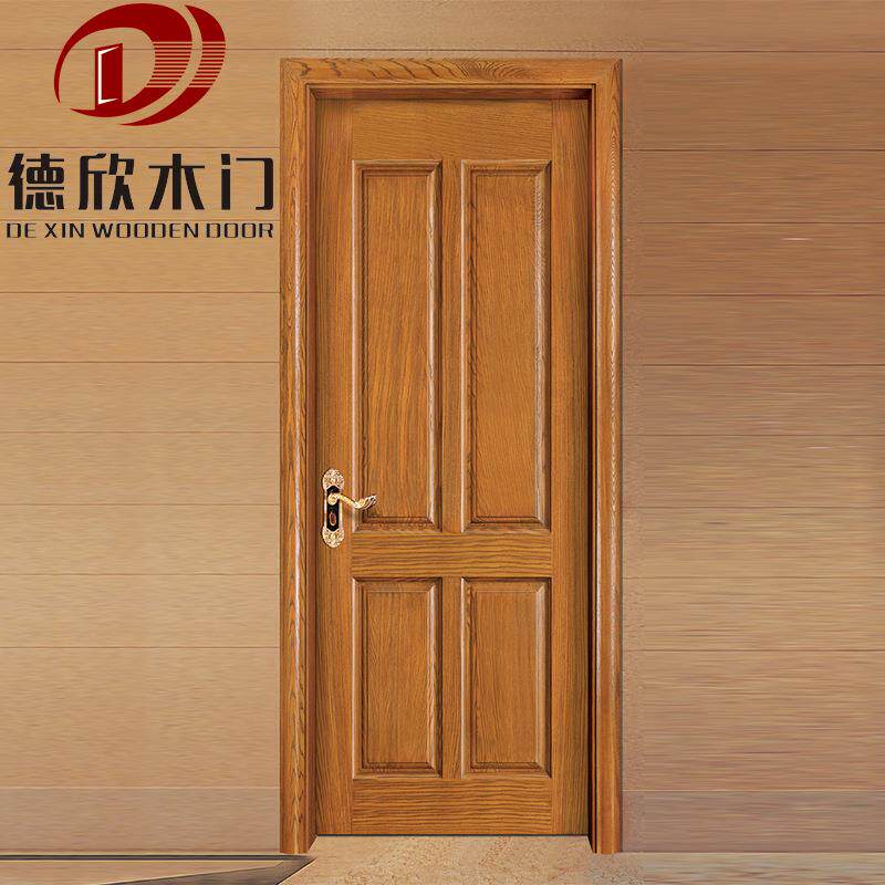 厂家复合门套装门室内开放漆中式原木门简约房间卧室实木门-下单