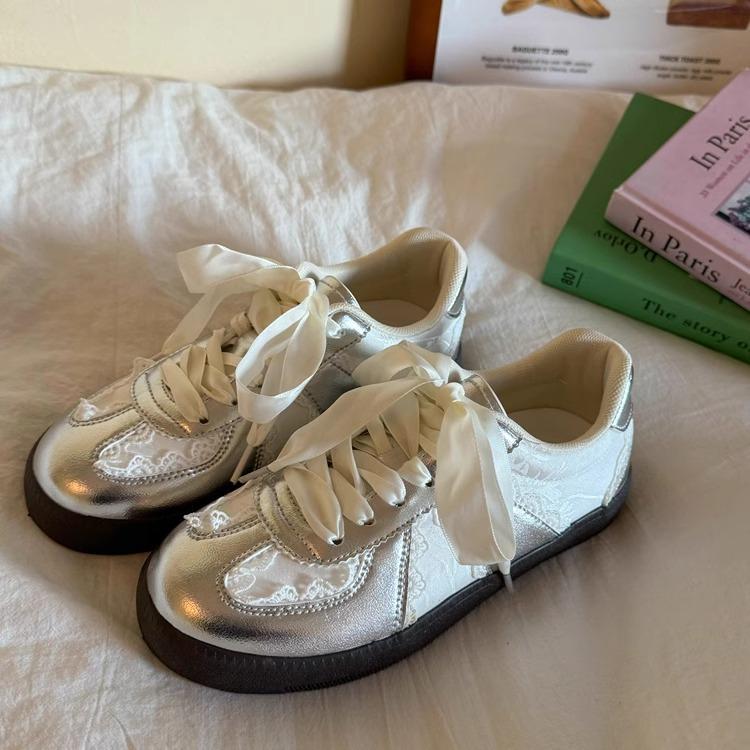 复古底板温柔小白百搭休闲老爹鞋