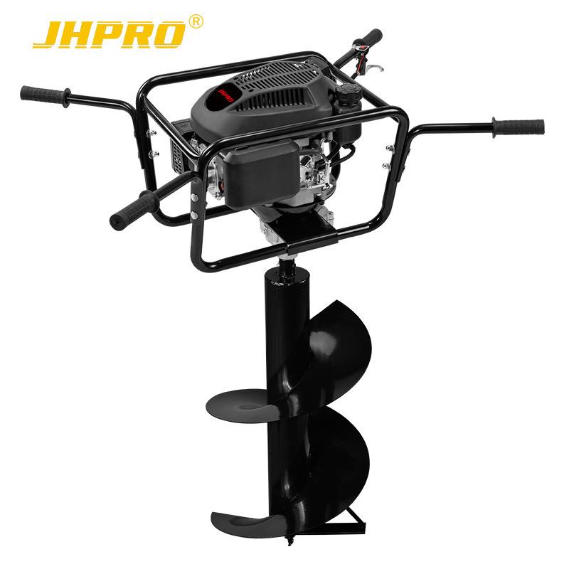 JH-IP65新款大功率汽油挖坑机树木种植园林地钻农业园林工具