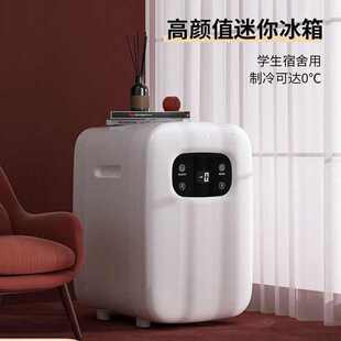 2025迷你小冰箱宿舍用家用小型冰柜美妆一人办公保鲜车载冷藏冰箱