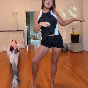 backpack hip short Hanging set exposed dress with neck