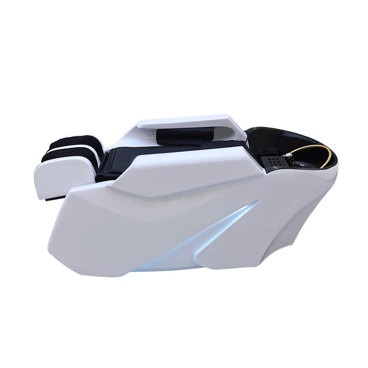 新款高端电动智能按摩洗头床全自动美发头疗冲水床理发店发廊专用