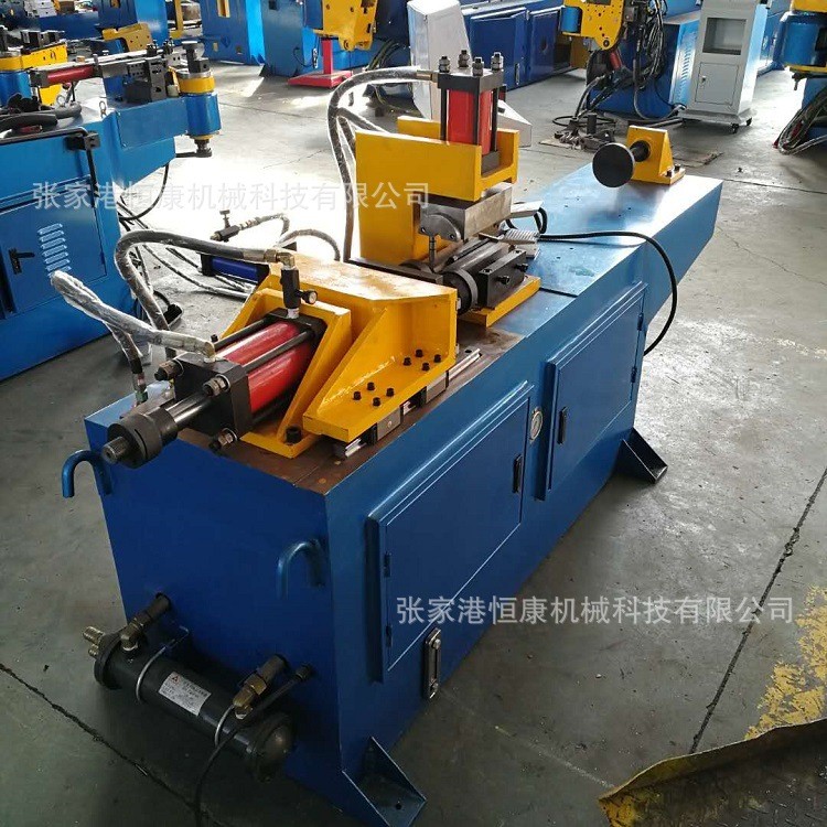 供应40双工位缩管机液压扩管机金属管端缩管机铝型材