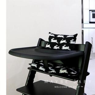 韩国stoke儿童成长餐椅座垫加厚防滑坐垫婴儿吃饭椅垫椅套配件