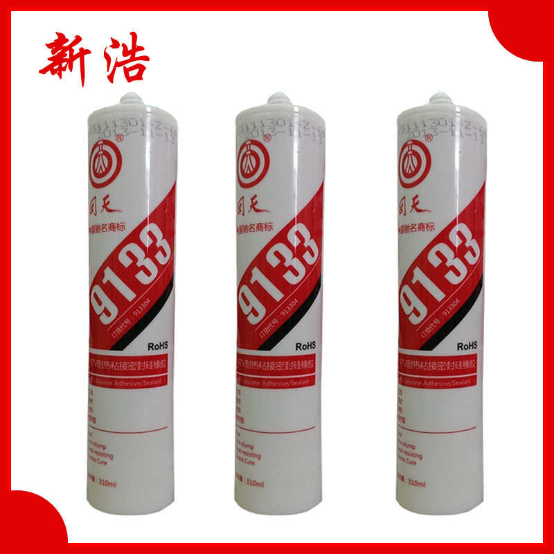 耐高温粘接密封胶红色 型回天9131流淌