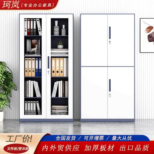 拆装铁皮文件柜资料柜办公室档案柜会计分层凭证柜带锁抽屉矮柜