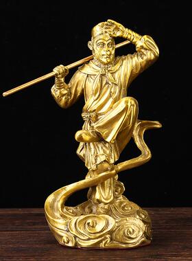 铜孙者摆390件铜齐天大圣悟摆件铜孙悟摆件空筋斗云孙行空