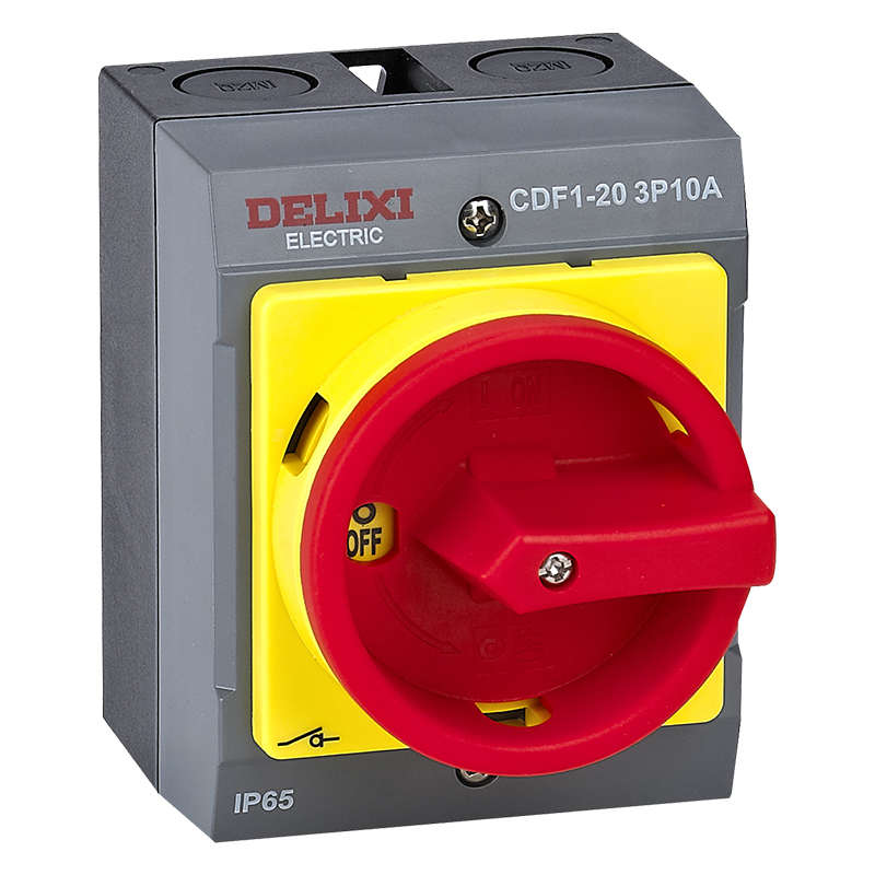 德力西负荷开关CDF1-10A/16A/20A/32A/63A负载断路负荷隔离开关