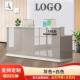台647吧收银柜台简约现代服装 店理发店公小型吧台店铺司前台接台