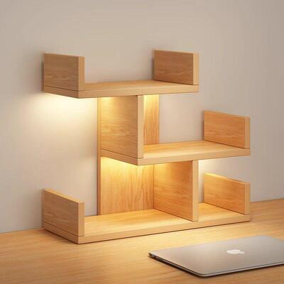 Desktop book shelf storage rack Multi layer bookshelf书架