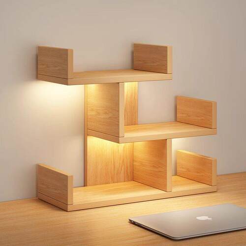 Desktop book shelf storage rack Multi layer bookshelf书架