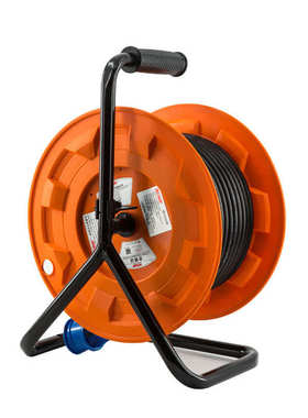 野狼YL-S27BS移动电缆盘30/50米工业级卷线盘收线器电线盘拖线盘