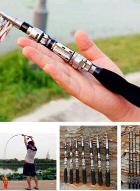 1/1.2/1.5/1.7/1.9/2.1m Telescopic Mini Fishing Rods Super Ha