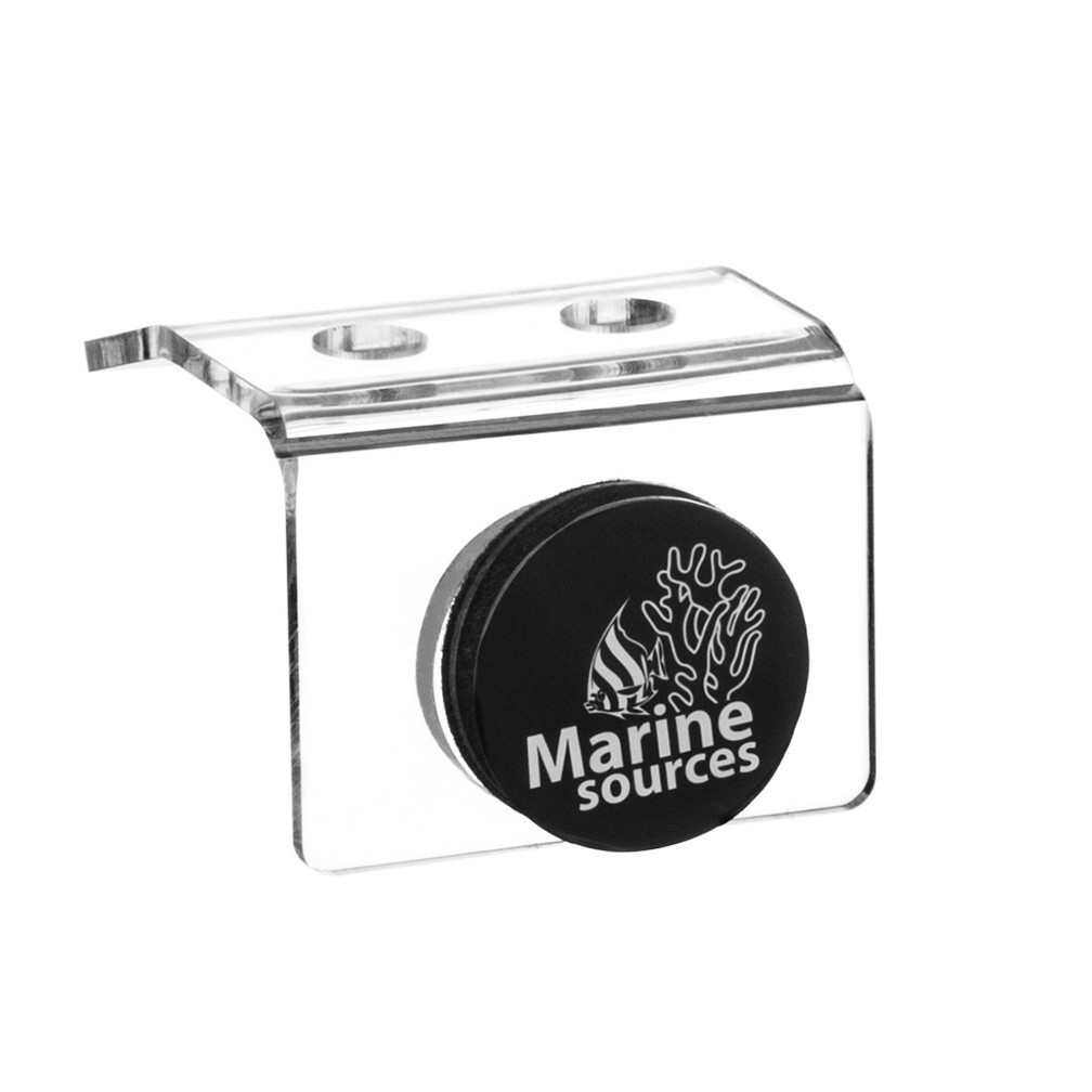 强磁磁吸弯曲版 珊瑚4孔珊瑚支架  SPS纽扣断枝架 亚克力磁铁版