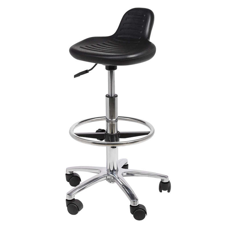 pu防静电升降椅子TS-C01车间实验室自由旋转升降防静电升降凳