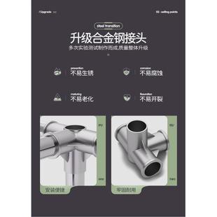 钢衣结架构组装 9U出租屋柜卧室家用加厚Q2022简布衣柜易拉链款 经