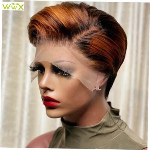Wigs Ponytail Bob Cap Afro Lace Wig Human Hair Brazilian