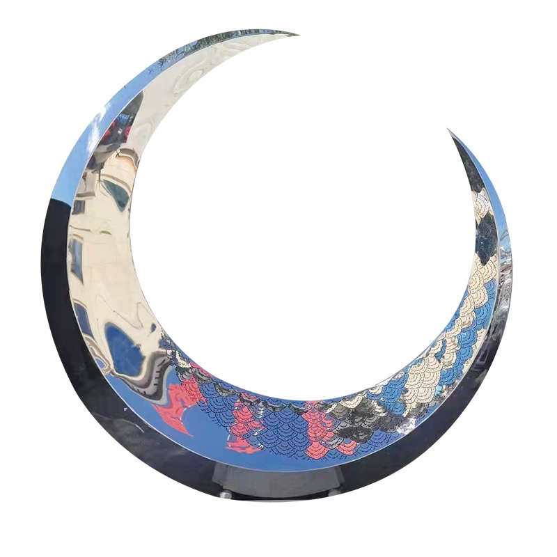 户外大型不锈钢雕塑厂家广场抽象创意艺术品景观公园落地装饰摆件