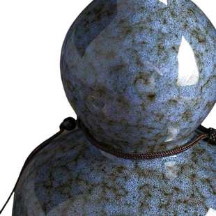 制log 酒罐便携可定 家用陶瓷空酒瓶葫芦酒壶一斤装 酒壶窖藏密封装