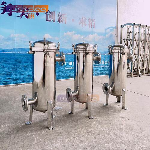 广旗袋式过滤器厂家04/16不锈钢工业前置泥沙食用油布袋过滤器