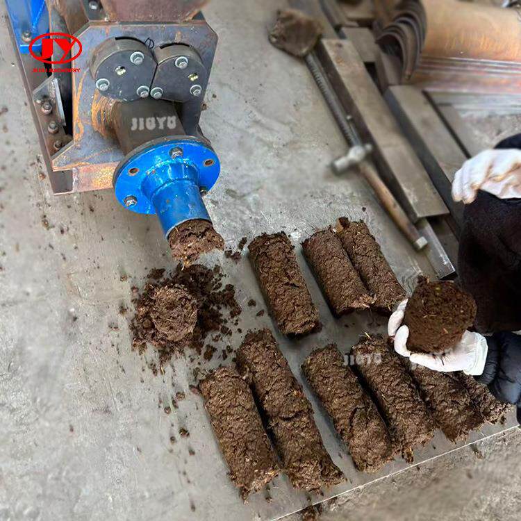 机械牛粪挤出机动物粪便挤成条机器橡胶原料挤出机现货