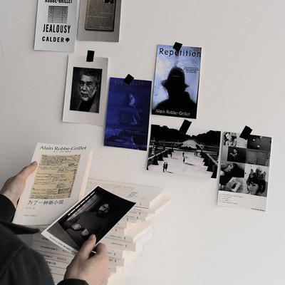 oroliving明信片艺术墙贴装饰拍照背景电影海报张爱玲卡片书签