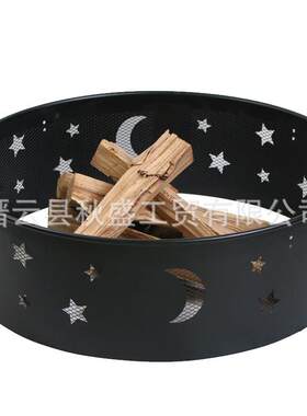 庭院简易取暖炉户外花园烧烤暖炉庭院户外柴炉火圈星月fire pit