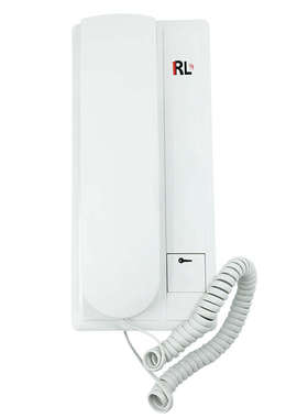 门禁机5线通用 白色楼宇家用铁门防盗门电话 门铃电话机对讲开锁