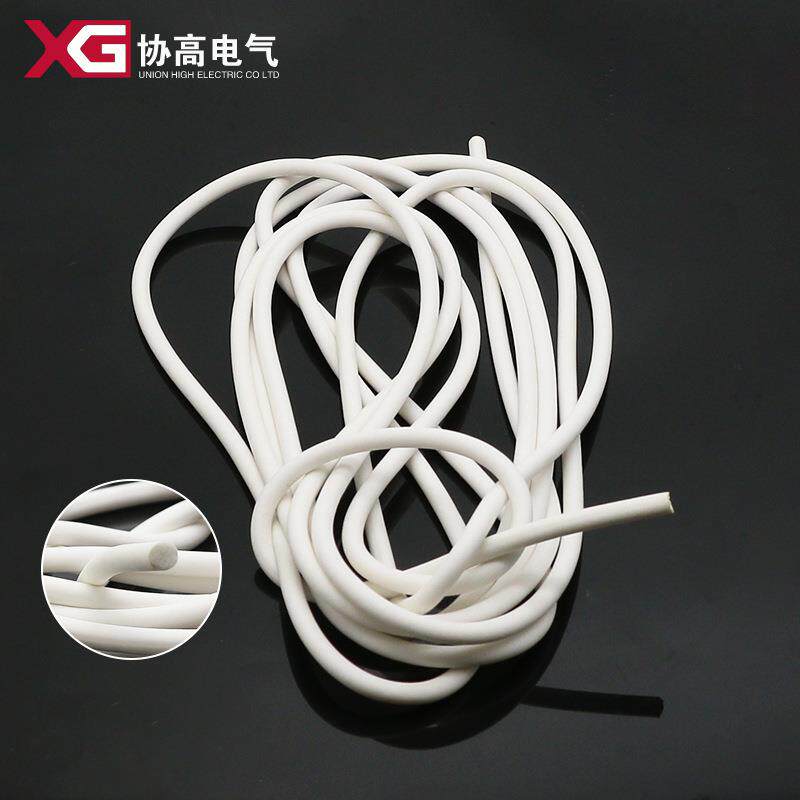 硅橡胶发泡圆条方条白色海绵密封条耐低温灯具胶条阻燃无异味