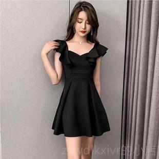 新款夜班场上衣服pa养生馆服美容院水足疗技师s工作显瘦性感连衣