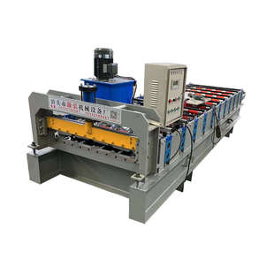 840单板压瓦机自动控制瓦楞板压型机冷弯成型金属彩钢压瓦机设备