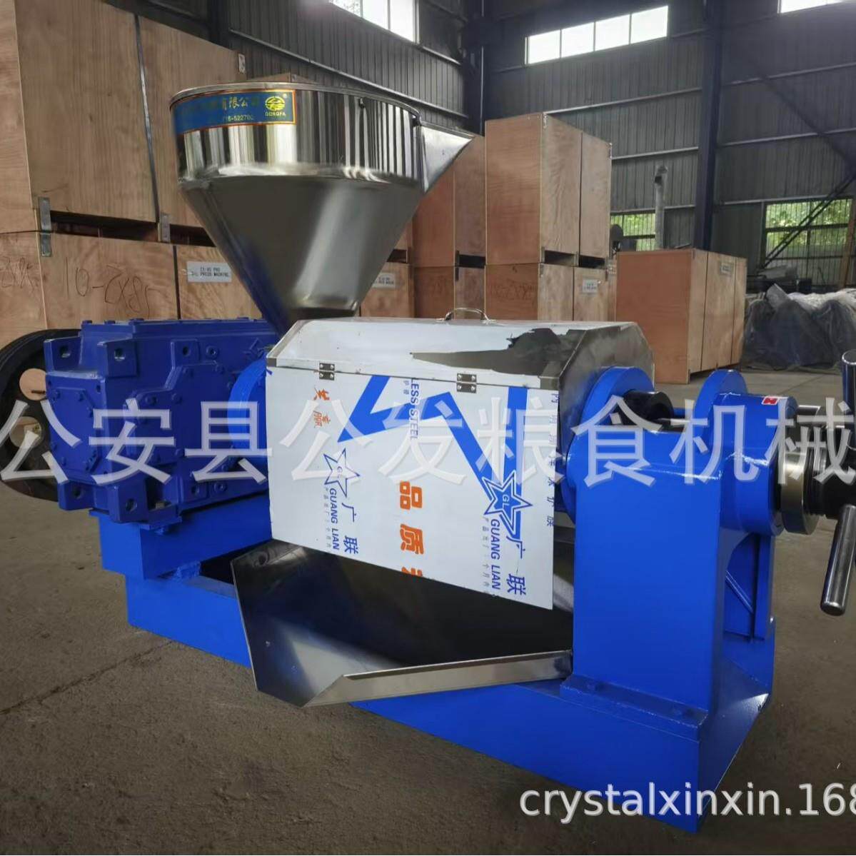 大减速齿轮箱 螺旋榨油机YZY10-8型 花生菜籽榨油机 出油率高大齿