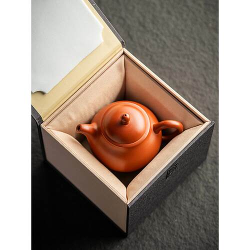 紫砂壶准高攀壶功夫茶具（一人用）180毫升茶壶礼盒送给长辈