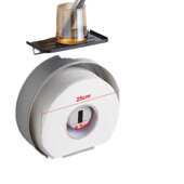 酒店卫生间大卷纸盒壁挂式 免打孔浴室防水大盘抽纸巾盒厕所卷纸筒