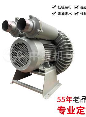 中策XGB-4A型上排风鼓风机耐高温高压风机旋涡气泵