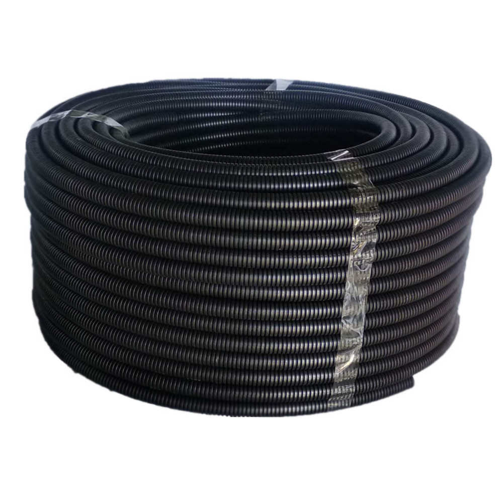 加厚黑色PE波纹管/PP穿线管/塑料波纹管/电线电缆保护管16 20 25