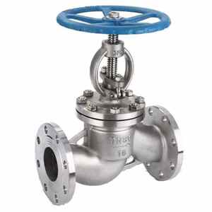 尧字远大304法兰截止阀J41W-16P不锈钢截止阀柱塞耐腐蒸汽管道手