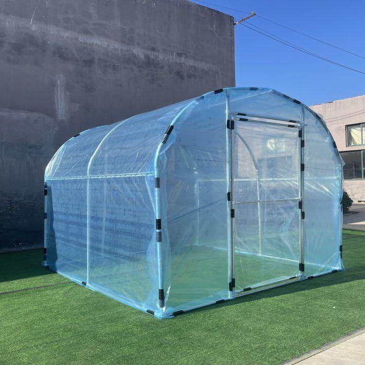 家用温室大棚骨架阳台花棚暖房保温多肉花卉遮雨盆栽园艺防虫遮雨