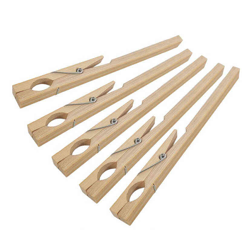 纳仕徳SW1004实验室试管夹木质玻璃试管夹竹夹教学实验教具木质试