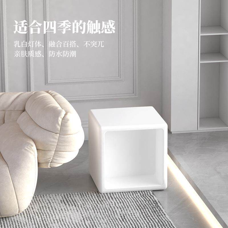 格落地灯置物架床头柜体式台一现代简约家用720收灯纳柜装饰氛子