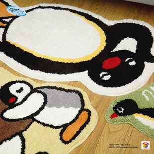 山莫pingu企鹅地毯日常家居系列周边轻薄毯子束发带女款可爱发箍