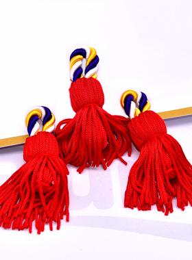 直销新款DIY手工配饰绳人造丝三股绳中式汽车吊饰挂件窗帘装饰 流