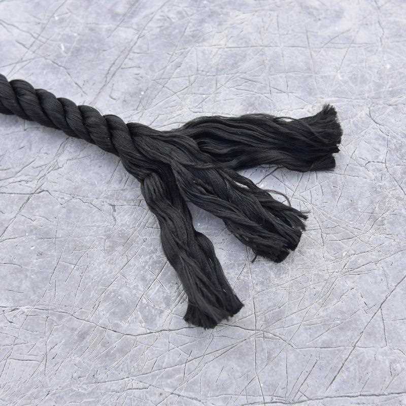 绳软涤纶黑绳耐晒6-16mm耐磨防风化农超软不怕色晒的尼龙绳子用捆
