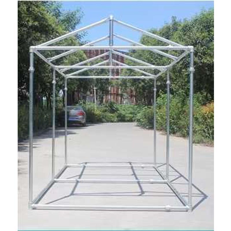 大棚钢管架子棚骨架温室蔬菜种植养殖大棚椭圆管牛羊圈猪舍鸡棚