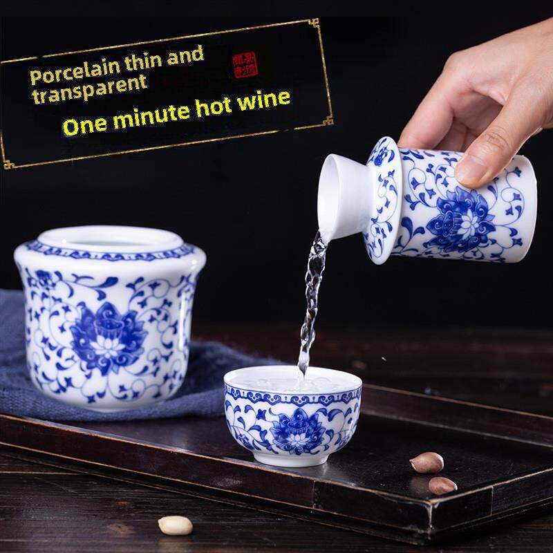 著墨景德镇酒壶家用陶瓷老式酒具