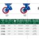 4寸5寸6寸8寸重型聚氨酯减震脚轮PU刹车减震脚轮万向定向避震轮厂