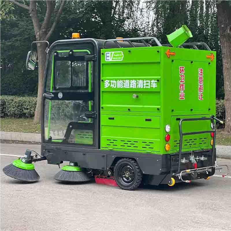 式驾驶地车清扫车扫 市政环卫路工-CQK业工厂清扫电道动驾驶式扫